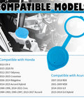 Leak-Proof Windshield Washer Fluid Cap OEM 38513-SC4-672 for Honda Civic Accord and Acura RDX ILX compatibility chart