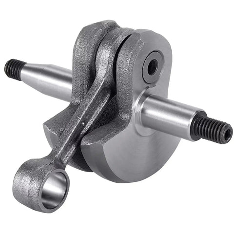 Beefed Up Crankshaft Assembly Connecting Rod For Chainsaw FS220 FS160 FS280, Carbon Steel Build With Precision Shaft Core Polishing