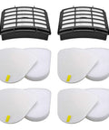 Six Pack Vacuum Filter Replacement For Navigator Lift Away NV350 NV351 NV352 NV355 NV356 NV357 NV360 NV370 NV391 UV440 UV490 UV540 XFF350 XHF350 Compatible