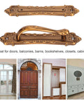 Beefy Heavy Duty Antique Barn Door Handle Set Double Sided Pull For Sliding Barn Doors Gates Garages Sheds Rustic Design