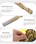 Cool HAKIDZEL 19 Piece Cobalt Drill Bit Set Made From High Speed Steel Twist Bits With Serious Impact Resistance For Nailing Precision Drilling On Tough Metal And Wood Fast and Easy, 19-piece cobalt HSS twist drill bits