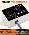 Dump Trailer Wireless Remote Controller For 3 Wire And 4 Wire 12V Hydraulic Dump Trailer With Waterproof IP65 Receiver