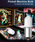 Bayonet LED Bulbs BA9S 6V 6.3V Non Polar DC AC For Pinball Machines And Vintage Electronics Warm White Light Pack Of 15