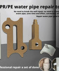Quick Fix Pipe Repair Kit For Sprinkler Systems Garden Plumbing And Marine Vessels Multi Size Compatibility Leak Stopper Set Hydraulic Conduit Patch Reinforced Steel Repair Patch includes tools for PPR PE pipes.