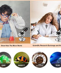 USB Digital Microscope For Android Windows Linux And Mac High Resolution Wired Scope With Live View Screenshot And Video Capture Ideal For Coins Electronics Microbiology And Tiny Details. kids and student science use