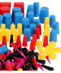 Super Cool 250 Pack Silicone Rubber Tapered Plugs Kit With 8 Sizes Fits Powder Coating High Heat Resistant Cone Set Durable Crack Proof Tool Job Site Hero Stuff, assorted plugs