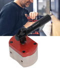 Heavy Duty On Off Magnetic Clamp With Six Hundred Pound Holding Power, worker using magnetic workholding magnet for welding