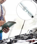 Nine Piece Grease Gun Tip Set With Universal Couplers For All Grease Lubrication Jobs Includes 15.5 Inch Flexible Hose in use