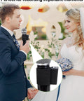Elastic Handheld Microphone Sleeve For Rode Wireless GO II ME PRO System used at wedding with Shure SM58 mic, 2 Pack