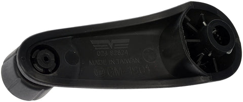 Window Crank Handle Replacement For Select Models Black High Quality Durable Construction shown underside with mounting details