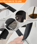 Silicone Stove Gap Covers Two Pack 21 Inch Gap Filler With Non Slip Mirror Base For Between Stove And Counter Heat Resistant