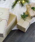 Wrapped gifts under tree with White Cotton Butchers Twine String For Cooking And Roasting 2Mm Bakers Twine 328 Feet Long