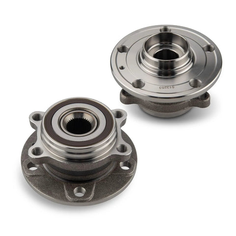 Front Wheel Bearing And Hub Assembly 513253 Built To Handle The Miles For VW Jetta Passat Beetle Tiguan CC 5 Lug Direct Fit