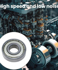 Two Pack 12mm Bore 32mm Outer Diameter 10mm Width Double Shielded Deep Groove Ball Bearings 6201ZZ RC Builds DIY Use