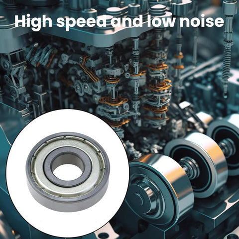 Two Pack 12mm Bore 32mm Outer Diameter 10mm Width Double Shielded Deep Groove Ball Bearings 6201ZZ RC Builds DIY Use