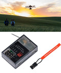 3.5V-9.6V 2.4GHz SR3100 3 Channel Receiver For DX3R DX4C DX2E Drones Remote Controllers with drone in flight background