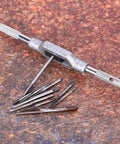 Mini Tap Set With High Speed Steel Tapping Tools Ten Size Range From M1 To M3.5 For Metal Threading Great For DIY Projects