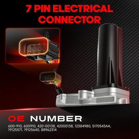 7 pin electrical connector for 4WD Transfer Case Motor Actuator Replacement For GM Trucks And SUVs Including Chevrolet Silverado Suburban