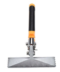 Front view of Six Inch Sheet Metal Bender Pliers with ergonomic non-slip handle, perfect for HVAC duct work, featuring spring-assisted lock.