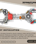 Upgrade Your Classic Ride With This High Performance Front U Joint Universal Joint Fitment For Ford LTD Crown Victoria Models Year 1966 Through 1991 Perfect Fix For Clunky Drivelines And Smooth Steering Again Guaranteed To Rock Your Car Back To. front universal joint for Ford LTD Crown Victoria driveline replacement