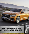 Audi car driving with 8Pcs Screw Rotor Brake Disc Retaining Screws M6x16 Set Stainless Steel Front And Rear Replacement