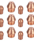 Plasma Cutter Consumables Set For TZ 100 100A Torch Replacement Electrodes And Nozzles Copper Tips Kit
