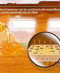 Top Shelf Two Piece Beeswax And Orange Oil Wood Conditioner Kit Delivers double duty with beeswax absorbing into wood grain.