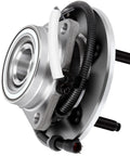 Wheel Hub And Bearing Assembly Front 515029 For Ford F150 2000 To 2004 5 Lugs 4x4 ABS 3 Bolt Flange Direct Fit OE Quality Replacement