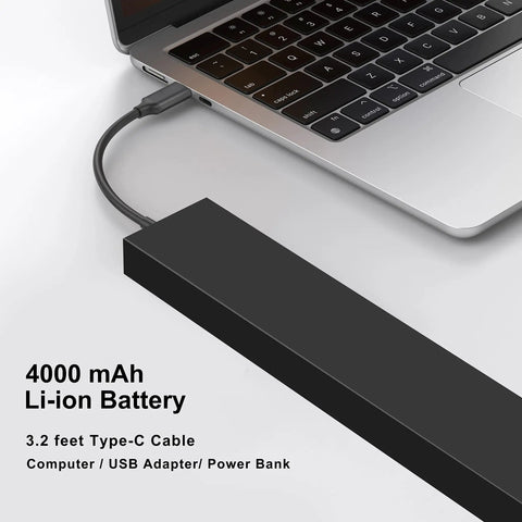 Rechargeable Wireless Picture Light 22 Inch Wall Art Lighting With Three Color Modes Warm Natural Cool Battery Powered USB Cable