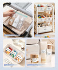 Slick Bluetooth Thermal Label Printer With Included Tape Roll, Zero Ink Headaches Direct Print Tech, Rapid Shipping And Storage Labels, Smartphone Synced Desktop Label Maker In Blue labels on travel items, medications, and toys.