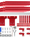 Updated Inch Parallel Guide Rail System for Woodworking with aluminum alloy components and fixed guide rail bracket layout