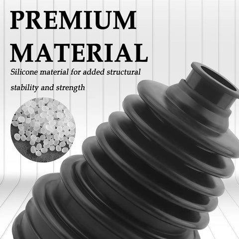 Universal CV Joint Boot Kit With Waterproof And Dustproof Seal silicone material detail with premium construction focus.
