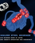 Diagram of Saltwater Spinning Reel For Serious Anglers With Ultra Smooth 13 Plus 1 Bearings highlighting internal bearing system.