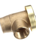 Genuine OEM Vacuum Brake Replacement Part 00-277112-00002 for Hobart Commercial Kitchen Equipment, bronze construction, side view