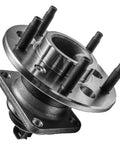Pair Rear Wheel Hub Bearing Assemblies Replacement for Chevy Malibu, Pontiac Grand Am, 5 lug hub with ABS sensor cap