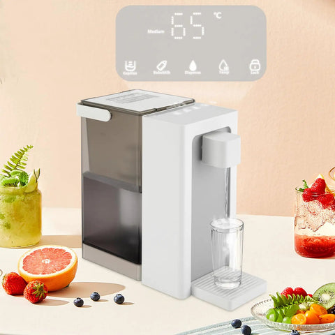 Game Changing Instant Hot Water Filter Dispenser packs 1450 Watt power with a 101 Oz tank heats water in three seconds flat.