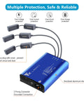 Five in One Rapid Smart Battery Charging Hub for DJI Mavic 3 Drone Series Cine Classic Pro with cable connections