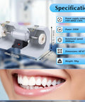 Top Shelf 110V Dental Polishing Lathe With Riproaring 550W Motor And Blistering 3000RPM Speed designed for lab buffing, 48cm wide.