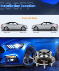 Front Wheel Hub Bearing Assembly Fits 2018-2019 Ford Expedition, 2018-2019 Ford F-150, And 2018-2019 Lincoln Navigator, ABS Sensor