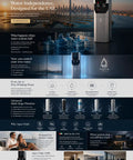 Atmospheric Water Generator A20L Delivers Up To 20 Liters Of Fresh Water Per Day From Air With Next Level Multi Stage Filtration