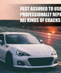 Crack Fix Pro Kit For Windshield Glass Repair Quick DIY Patch For Windshields Windows And Mirrors Long Lasting Results