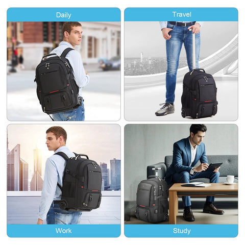 backpack or suitcase for travelling The Grandcart Travel - The Ultimate Carry-on Bag Travelers on keeps devices powered during travel Premium Hardware 10 Roomy Carry-on Travel Backpacks