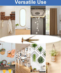 Heavy Duty Gold Self Drilling Drywall Anchors With Screws 160 Piece Kit showcased with mirrors, plants, and decor items.