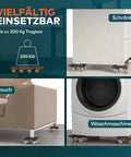Premium Heavy Duty Furniture Mover Set With Locking Castors featuring 200 kg capacity, moving sofas, cabinets, and washers effortlessly.