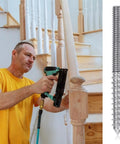 Premium M6x60 304 Stainless Steel Double Ended Hanger Bolts With Hex Socket Drive in use on furniture assembly.