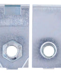 Rugged Grade Eight Truck Bed Mounting Bolt Hardware Kit For Ford Ranger 1983 To 2011 And Mazda B Series Direct Swap Set showing zinc coated steel parts.