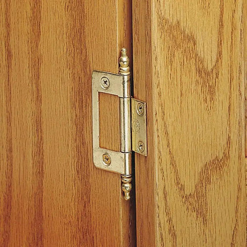 Sleek Statuary Bronze Finial Tip Hinges For Cabinets Featuring Zero Mortise Design Effortless Install Fixed Pin Structure Durable Build Ideal For Interior Doors Lids And Drawers Straight Up A Weekend Warrior Staple For Slick Cabinetry Fixes Anytime