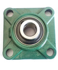 Single Piece Mounted Bearing Unit UCF208-24 With 38mm Bore And One And A Half Inch Shaft UC208-24 F208 green housing