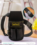 Pocket Tool Pouch With Six Pouches And Nine Screwdriver Loops Heavy Duty Electrician Tool Bag With Adjustable Waist Belt