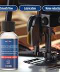 Premium Sewing Machine Oil With Built In Applicator And Dual Ended Brush For Smooth Lubrication, Long Lasting Protection, No Fuss Quick Application, Keeps Your Sewing Machine Running Quietly And Efficiently, Works With Most Machines. 1 fl oz bottle